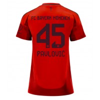 Bayern Munich Aleksandar Pavlovic #45 Hemmatröja Dam 2024-25 Kortärmad